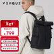 VENQUE范克雙肩包男女大容量旅行包卷口搭扣背包15英寸電腦包新年送禮物