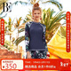 范德安（BALNEAIRE）女士高端花漾系列泳衣防曬海邊遮肚顯瘦溫泉長(cháng)袖兩件套83232 M