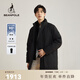 beanpole【新年禮物】90%鵝絨   男士休閑風(fēng)職場(chǎng)日?？刹疳樋楊I(lǐng)羽絨服外套 黑色 M 175/92A