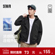 森馬（Semir）防曬外套|商場(chǎng)同款森馬國家地理系列夾克男2025新款情侶夏裝涼感 黑色90001 M