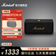 馬歇爾（Marshall）EMBERTON III 便攜式音箱三代無(wú)線(xiàn)藍牙家用戶(hù)外防塵防水32小時(shí)續航小音響禮物 黑金色