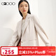 G2000【可機洗】G2000女裝SS24商場(chǎng)新款柔軟可束袖口中長(cháng)款休閑西服 格子布-米白色休閑西裝28寸 L /38