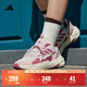 adidas「波波鞋」OZWAVE休閑厚底增高老爹鞋男女阿迪達斯輕運動(dòng) 白色/奇跡石英色/粉色   38