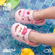幸?，旣悾–heerful Mario）兒童洞洞鞋公主寶寶拖鞋男女童夏季涼拖鞋包頭嬰幼兒小孩洗澡外穿