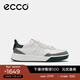 愛(ài)步（ECCO）板鞋男 簡(jiǎn)約拼色舒適運動(dòng)鞋休閑男鞋 街頭球鞋539814 HL 灰色/白色/砂礫灰/藻綠色53981461444 42