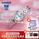 卡西歐（CASIO）手表女款女士手表小表盤(pán)指針表青少年手表品牌名表女生新年禮物 SHE-4522SG-7A 光能+藍寶石鏡面