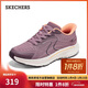斯凱奇（Skechers）新年禮物閃穿女鞋2025新品冬季一腳蹬休閑運動(dòng)鞋健步鞋128643