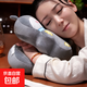 新款卡通冰藤涼席午睡枕小學(xué)生辦公室午睡趴睡神器睡覺(jué)抱枕 涼席雙面企鵝 20X30X25cm[午睡枕]