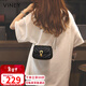 viney包包女包牛皮斜挎手機包洋氣單肩鏈條包生日情人節禮物送女友老婆