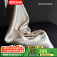 SIDANDA22姆米重磅真絲枕套涼感絲滑桑蠶絲枕頭套高端酒店成人枕套 22姆米桑蠶絲 臻耀金 單只 48cm*74cm