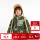 巴拉巴拉童裝男童外套兒童秋冬裝女童搖粒絨上衣拼接撞色保暖時(shí)尚