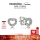 潘多拉（PANDORA）贏(yíng)得芳心耳釘女簡(jiǎn)約小巧氣質(zhì)生日禮物送女友 贏(yíng)得芳心925銀耳釘290528CZ Onesize