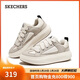 斯凱奇（Skechers）板鞋男士秋季2025新款厚底休閑鞋軟底百搭運動(dòng)鞋松糕鞋183330