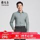 雅戈爾（YOUNGOR）長(cháng)袖襯衫男秋冬青年男士襯衫TR多組份面料柔軟光澤商場(chǎng)同款 淺綠素色YLTR115545SJY 40