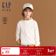 蓋璞（GAP）【大小童同款】男女童秋冬款logo素色毛衣兒童裝645617