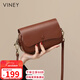 viney牛皮包包女包迷你手機包洋氣單肩斜挎包生日新年禮物送女生女友