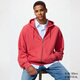 優(yōu)衣庫男裝女裝連帽拉鏈運動(dòng)開(kāi)衫/長(cháng)袖外套衛衣482311 14 瑪瑙紅色 M