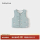 babylove嬰兒馬甲夾棉秋冬外穿休閑保暖坎肩男女寶寶純棉厚款棉服百搭上衣