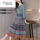 啄木鳥(niǎo)（TUCANO）重磅真絲連衣裙品牌2025夏季新款杭州桑蠶絲女裝 花色 L 【建議106-115斤】