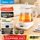 美的（Midea）養生壺 1.5L全自動(dòng)煮茶壺 24h預約燒水壺 12小時(shí)智能恒溫 11檔控溫電熱水壺 花茶壺煮茶器MK-Y12Q
