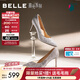 百麗（Belle）精致細閃高跟單鞋女2026春新商場(chǎng)同款優(yōu)雅淺口單鞋BDAY7AQ6預售 銀色 34 (220mm)