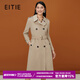 愛(ài)特愛(ài)（EITIE）高級感正肩雙排扣羊絨大衣長(cháng)外套氣質(zhì)通勤冬新款6814514 燕麥色81 L 165