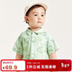 迷你巴拉男童短袖襯衫夏季新款寶寶親膚柔軟透氣戶(hù)外兒童上衣