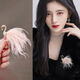 紅妝諾獨特火烈鳥(niǎo)胸針女精致小眾2026新款胸花配飾新年禮物送女友送老婆 粉色火烈鳥(niǎo)胸針