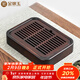 金鑲玉竹木小茶盤(pán)儲水式茶海茶臺托盤(pán)簡(jiǎn)約小型干泡長(cháng)方形26*19cm