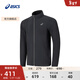 亞瑟士ASICS男子運動(dòng)夾克舒適透氣吸濕排汗T恤 2031F362-001 黑色 L