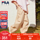 FILA斐樂(lè )童裝兒童傘兵褲2025年夏季防蚊褲男女中大童休閑長(cháng)褲