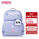 美旅女孩放心書(shū)包1-6年級小學(xué)生雙肩包兒童抗菌減負背包大容量NG3
