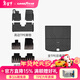 固特異（Goodyear）TPE汽車(chē)腳墊適用于理想i6/i8配件裝飾高邊環(huán)保無(wú)異味腳墊防護套裝 【環(huán)保無(wú)異味】i6 TPE腳墊+年華毯黑 7件套