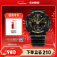 卡西歐（CASIO）G-SHOCK GA-100CF拆彈專(zhuān)家 時(shí)尚運動(dòng)男士手表 石英手表 GA-100CF-1A9PR-200米防水