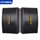 HYUNDAI現代 10吋 12吋家庭影院KTV無(wú)源音響 卡拉OK家用K歌設備家用客廳K歌音響卡包音箱 8吋音響一對