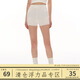 ARISEISM新年 美式復古外穿舒適瑜伽運動(dòng)短褲女夏季新款熱褲 白色 XS