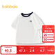 巴拉巴拉童裝T恤兒童短袖2024男童夏裝女童上衣簡(jiǎn)約百搭208224117224