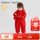 巴拉巴拉balaOne嬰兒連體衣寶寶羽絨服冬裝2025外出抱衣爬服208425120206