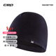 CEP春季美利奴羊毛跑步帽運動(dòng)帽戶(hù)外騎行帽透氣防風(fēng)保暖帽子男女 黑色 均 碼