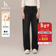 哈吉斯（HAZZYS）女裝 秋季款女士【PHIZ系列】純棉直筒水洗時(shí)尚牛仔褲女 黑色BK 36 (155/68A 36)