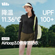 蕉下（beneunder）防曬衣女防紫外線(xiàn)外套短款辣妹立領(lǐng)修身AL819漫暮黑L