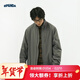 熊貓·本（ben.panda）男士夾克春季新款潮流復古飛行員外套休閑寬松上衣 灰綠色 L
