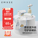 嫚熙（EMXEE）嬰兒口水巾棉新生手帕紗布洗臉巾寶寶毛巾洗澡擦臉小方巾6條裝