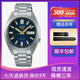 精工（SEIKO）手表男5號男女同款復古運動(dòng)中性時(shí)尚防水自動(dòng)機械表SRPK87K1 SRPL55K1藍金 37.4mm