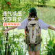 駱駝登山包戶(hù)外專(zhuān)業(yè)背包男女運動(dòng)雙肩包旅游徒步防潑水爬山旅行書(shū)包 贈防雨罩,1F01018A，淺卡其