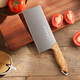十八子作 陽(yáng)江十八子菜刀 家用花梨木柄刀具 佳祈切片刀S2232-B