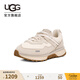 UGG秋季男士時(shí)尚舒適輕便簡(jiǎn)約低幫厚底復古老爹休閑鞋1167070 CERA | 陶土褐白色 42