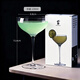 酒吧靈魂 雞尾酒杯套裝 百款無(wú)鉛水晶玻璃杯調酒杯 專(zhuān)業(yè)酒吧杯子 馬天尼杯 K3003出口大吉利杯220ml