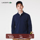 LACOSTE法國鱷魚(yú)男士秋冬Smart Paris商務(wù)休閑系列純色長(cháng)袖polo衫|PH6248 166/藏青色 L 5