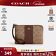 蔻馳（COACH）零錢(qián)包女證件包卡包卡夾Corner Zip錢(qián)夾子手拿包輕奢禮物女 CW854 IMXHE